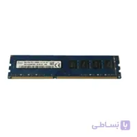 رم دسکتاپ DDR3 تک کاناله 1600مگاهرتز CL11 اس کی هاینیکس مدل 12800 ظرفیت 8 گیگابایت