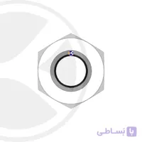 مهره شش گوش باریک سایز 45 میلی متر