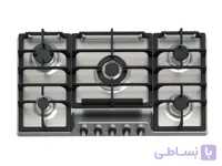 اجاق گاز صفحه ای5شعله آلتون مدل S517 ا ALTON S517 Glass Built in Stove