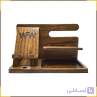پایه و نگهدارنده موبایل به همراه جای لوازم جانبی