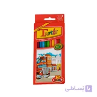 مداد رنگی 12 رنگ لاکپشت کارتونی