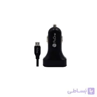 شارژر فندکی PRO ONE مدل PCG16 به همراه کابل MicroUSB ا PRO ONE PCG16 lighter charger with MicroUSB cable