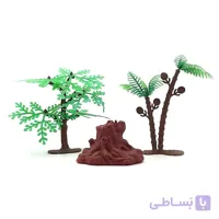 ماکت درخت پلاستیکی پک 3 عددی