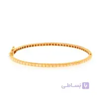 دستبند النگویی طلا طرح شوپارد مدل ساده کد CB464
