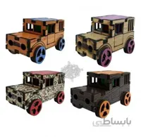 تراش فانتزی چوبی طرح ماشین