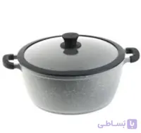 قابلمه 20 گرانیت ماربل زرساب مشکی