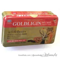 عصاره جینسینگ شاخ گوزن گلدلیگین GOLDLIGIN + رویال ژل + قارچ گانودرما