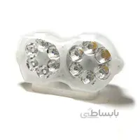 چراغ پلیسی جلو پنجره ای دوقلو