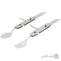قاشق و چنگال سفری کد 5713 مجموعه 2 عددی