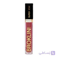رژ لب مایع بروکلین گلد مدل LONG LASTING شماره 20 ا Broklin Gold Long Lasting Liquid Lipstick No.20