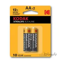 باتری نیم قلمی(بسته 2 عددی) اکسترالایف کداک kodak