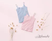 تاپ رکابی دخترانه و زنانه تمام پنبه