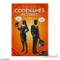 بازی فکری سی جی ای مدل CGE Codenames Pictures نسخه فارسی ا CGE Codenames Pictures game board کد 323294