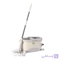 سطل و زمین‌شوی چرخشی لیمون