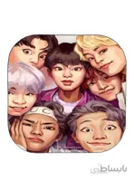 آینه جیبی طرح BTS