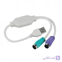 تبدیل PS2 to USB سیم دار