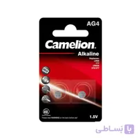 باتری سکه‌ای کملیون مدل AG4 2pcs Alkaline