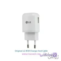 کابل و شارژر فست شارژ اصلی ال جی LG W30