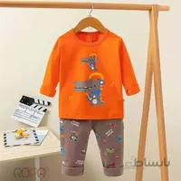 بلوز شلوار راحتی بچه گانه کد 730143