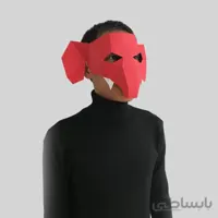 ماسک صورت اوریگامی فیل ماتیا