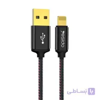 کابل شارژ تایپ سی مدل YESIDO CA 33 طول 120 سانتی متر
