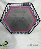 ترامپولین ۶ ضلعی ۱۵۰ سانت p01256-مشخصات، قیمت و خرید ا Hexagonal trampoline 150 cm p01256