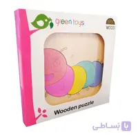 پازل جانمایی چوبی طرح هزارپا (J12)
