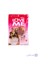 تشویقی سگ بالغ لاومی طعم فیله مرغ ۶۰ گرمی | Love Me Dog Trearment with Chicken Fillets