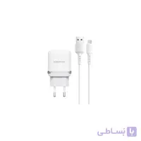 Borofone BA25A charger with micro USB cable شارژر بروفن میکرو یو اس بی