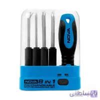 پیچ گوشتی خانواده نووا 8 پارچه 1340