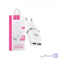 شارژر دیواری هوکو مدل C12Qهمراه با کابل TYPE-C (گارانتی 12 ماهه)