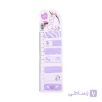 استیک نوت طرح یونیکورن بنفش