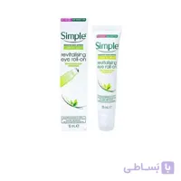 کرم دور چشم رولی مدل Revitalising حجم 15میل سیمپل ا Simple Revitalising Eye Role On 15ml