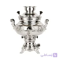 سماور گازی بهریز مدل عدسی قلم کاری (8 لیتری)