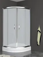 دور دوشی - پارتیشن دوش شاینی وارداتی ترکیه مدل T-NSC047 ا ابعاد:100x100x205 سانتی متر
