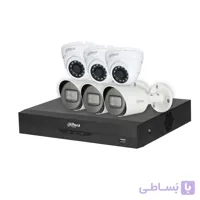 پکیج 6 دوربین مداربسته داهوا 2 مگاپیکسل میان رده