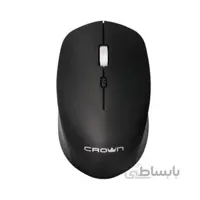 ماوس بی سیم کرون مدل اسلیم CMG-X13 ا Crown Micro Vertical Slim Wireless Mouse - Black | CMG-X13