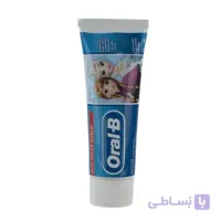 خمیر دندان کودک اورال بی Oral-B Junior +3 Years مدل Frozen حجم 75 میلی لیتر