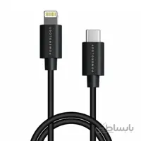 کابل تبدیل USB-C به لایتنینگ پاورولوجی مدل POWEROLOGY P3BCLBK طول 3 متر