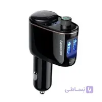 شارژر فندکی و پخش کننده بلوتوث باسئوس مدل locomotive