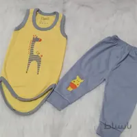 تیکه شلوار نوزادی 0 تا 7 ماه طرح زرافه کد 017
