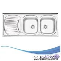 سینک پرنیان استیل کد 2106 روکار