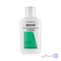 شامپو سبوس برنج ایروکس ۲۰۰ میلی لیتر ا IROX Rice Extract for dry hair 200 g کد 338231