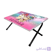 میز تحریر تاشو فانتزی ایلیا سایز 60