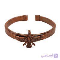 دستبند مسی مدل فروهر کد 307