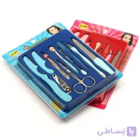 ست اصلاح ابرو و مانیکور 10 تکه کلی Keli