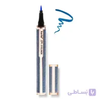 خط چشم آبی طرح دار کاریته