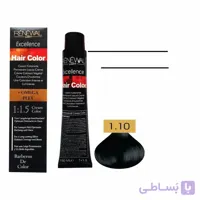 رنگ مو رنوال 1.10 مشکی پرکلاغی