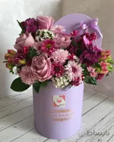 باکس گل رز یاسی