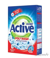 پودر ماشین لباسشویی اکتیو مدل Poly Wash مقدار 500 گرم